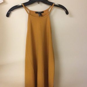 mustard dress